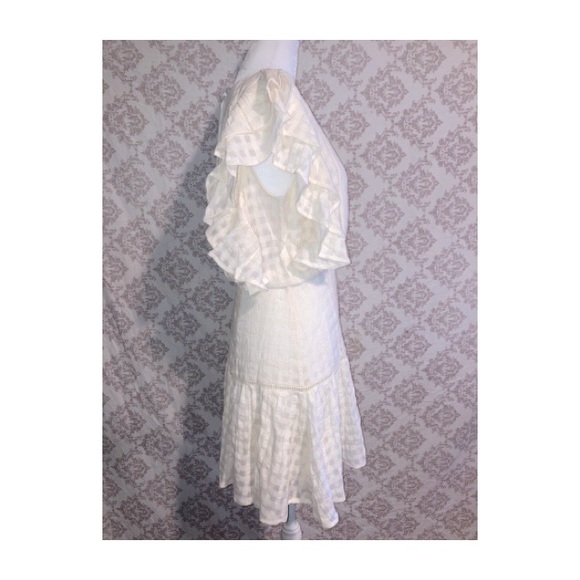NWT Tularosa Antonia Mini Dress in Cream - Picture 7 of 12